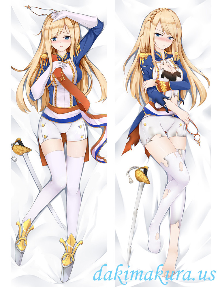 Richelieu - Warship Girls and Yuudachi - Kantai Collection Anime Dakimakura Body Pillow Cover
